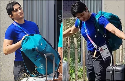 நாளை இந்தியா வருகிறார் வினேஷ் போகத்!